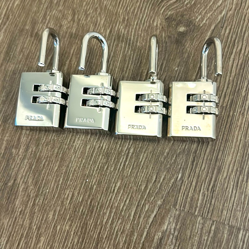 Prada lock selling one for $70 
2 for 120